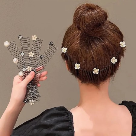 (3 pcs)Fashionable and Invisible Hair Holder Clip